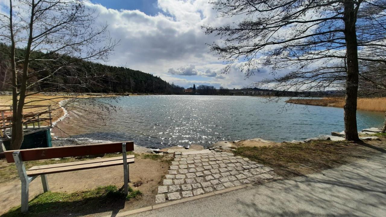Penzion u vody Plzeň Esterno foto